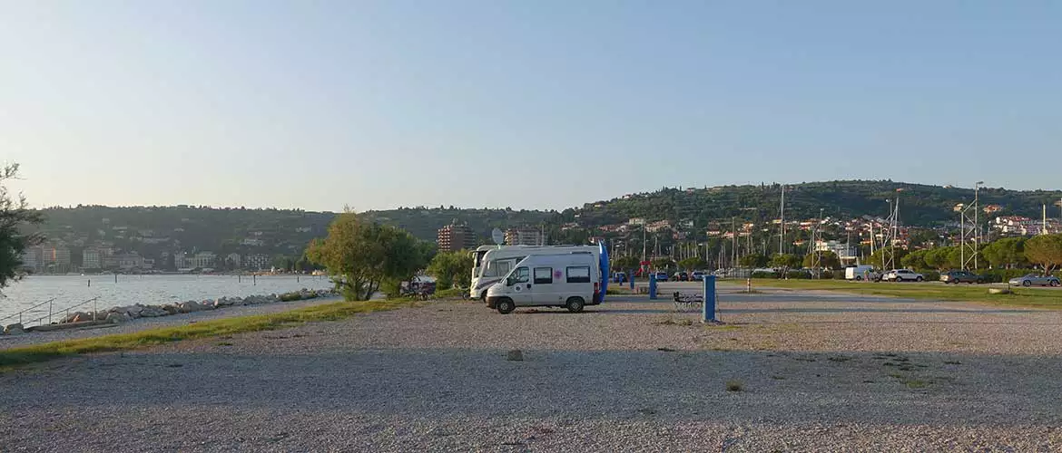 Campingplatz Stellplatz Portoroz Slowenien