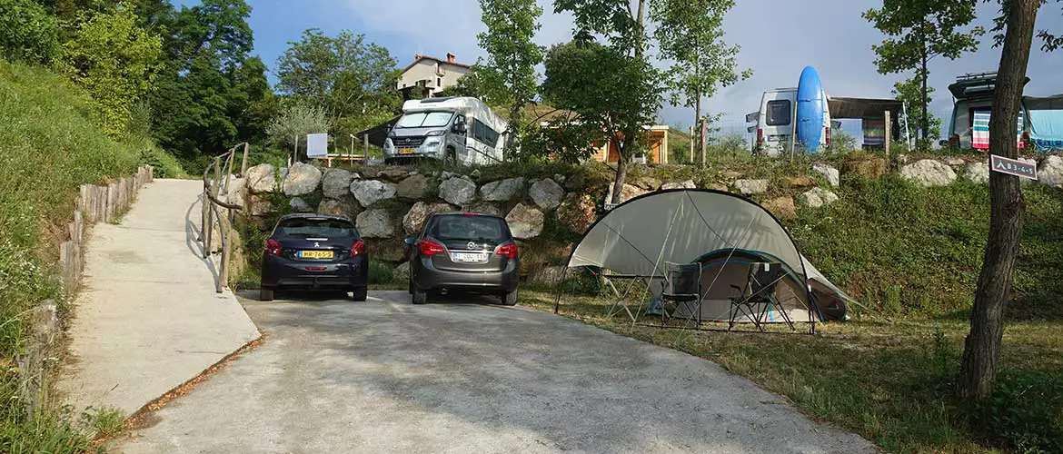 Camping Saksida Slowenien Wohnmobil Van