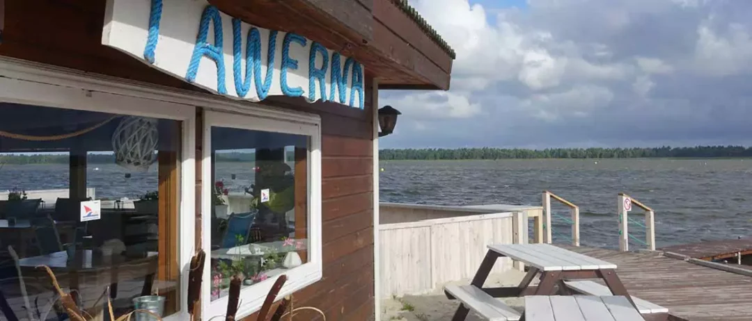 Campingplatz Sarbskosee Polen Van Wohnmobil