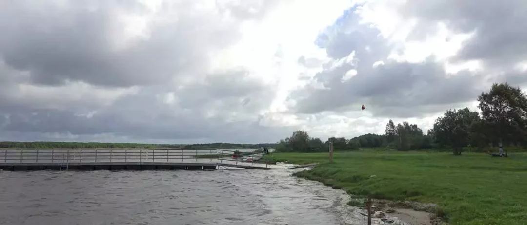 Campingplatz Sarbskosee Polen Van Wohnmobil