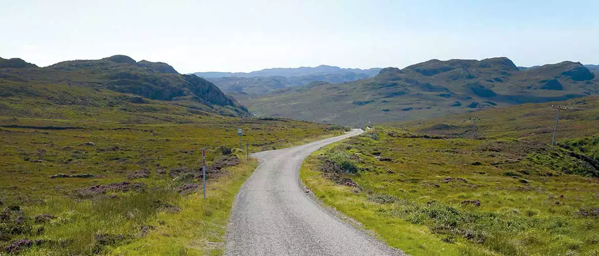 Campingplatz Scourie NC500 Schottland