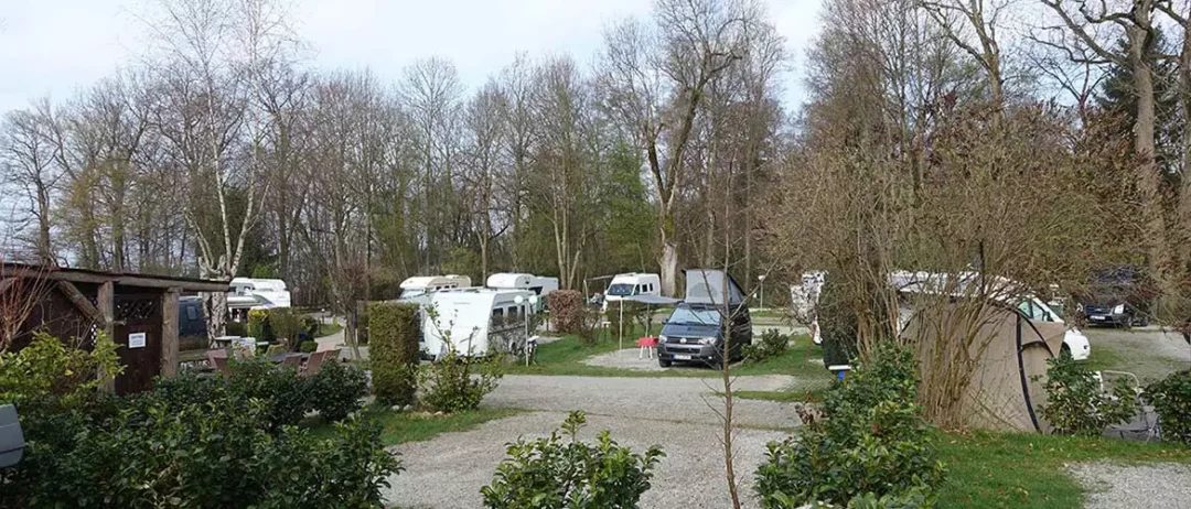 Campingplatz Chiemsee Bayern Van Wohnmobil