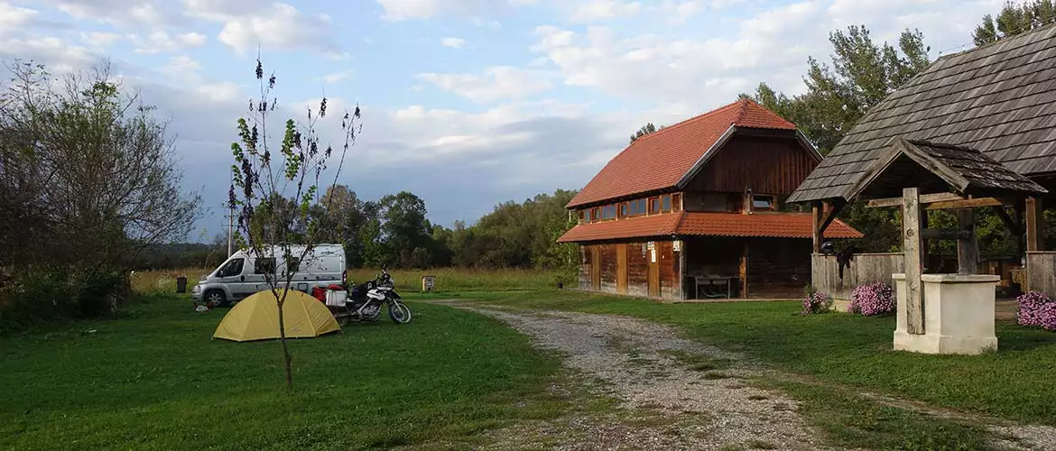 Campingplatz Zelen Gaj Kroatien Naturpark