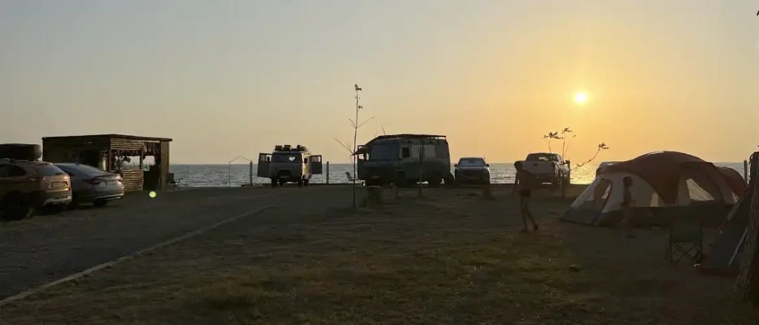 Schönster Campingplatz in Georgien
