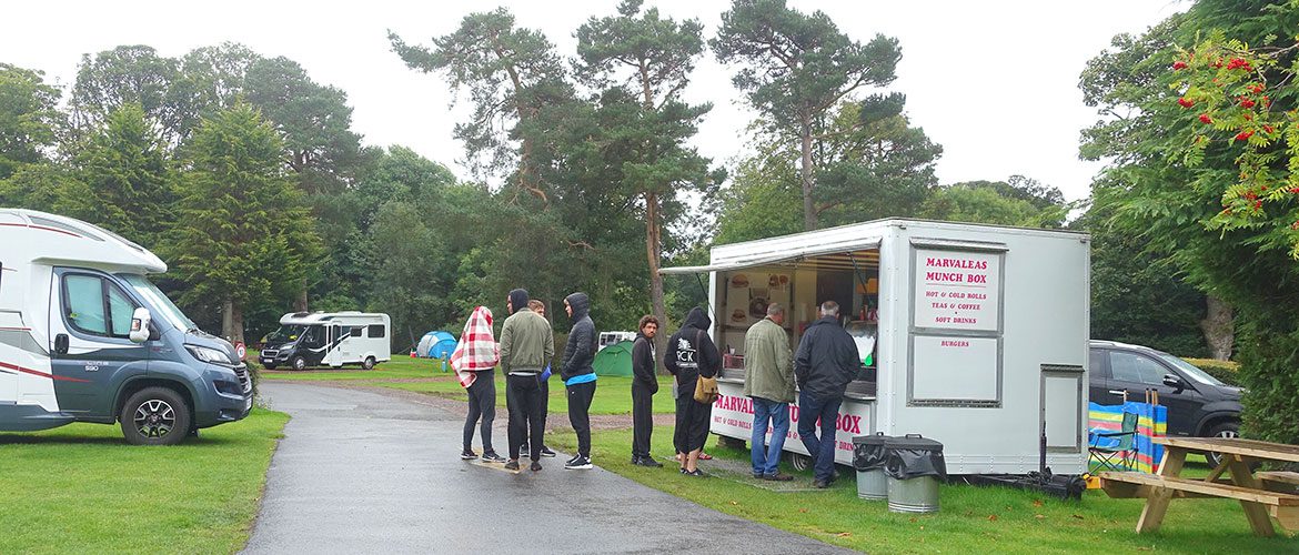 Campingplatz Edinburgh Schottland