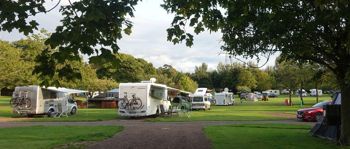 Campingplatz Edinburgh Schottland