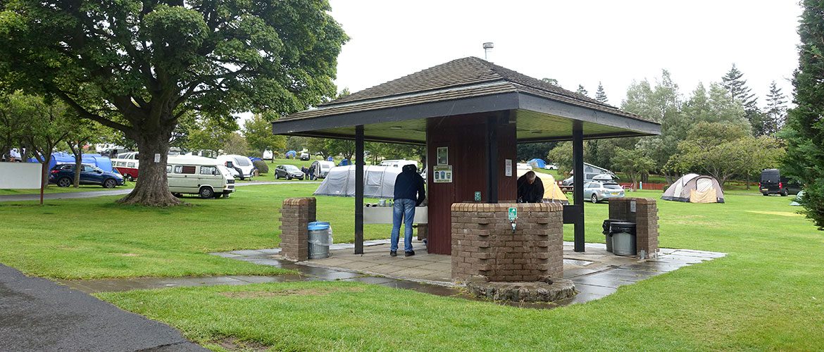 Campingplatz Edinburgh Schottland