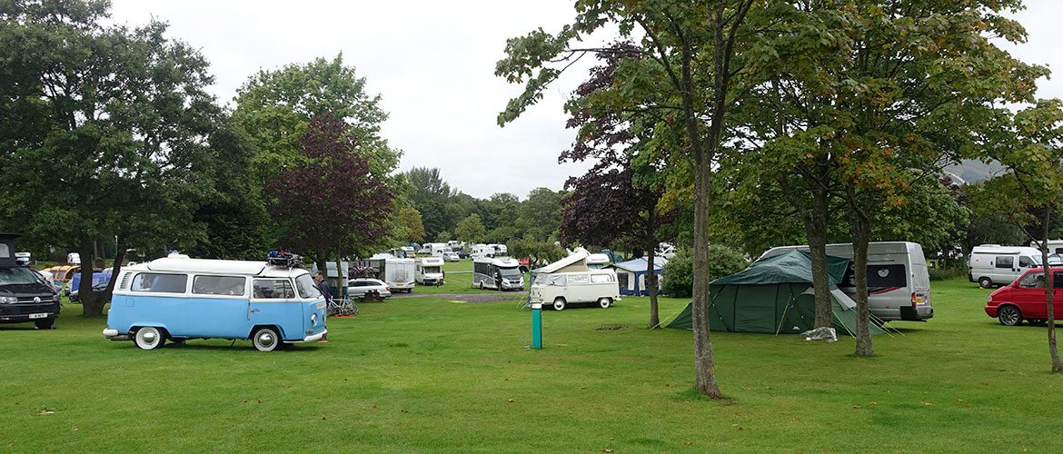 Campingplatz Edinburgh Schottland