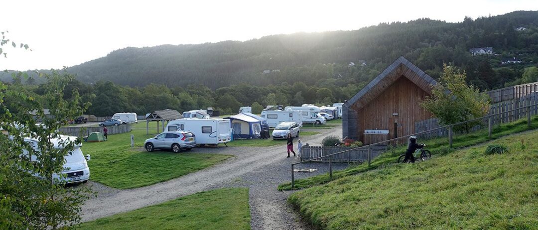 Campingplatz Loch Ness Schottland