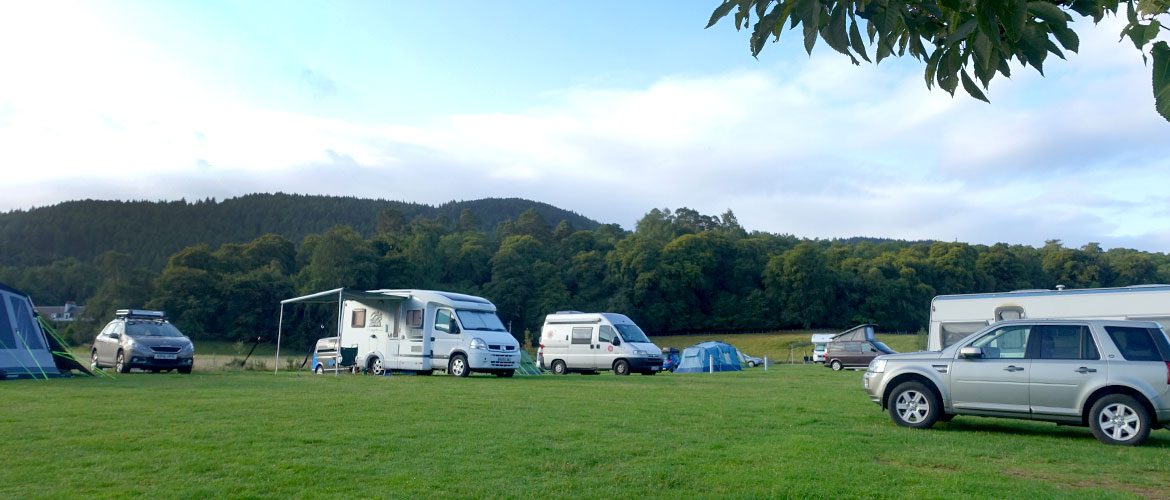 Campingplatz Loch Ness Schottland