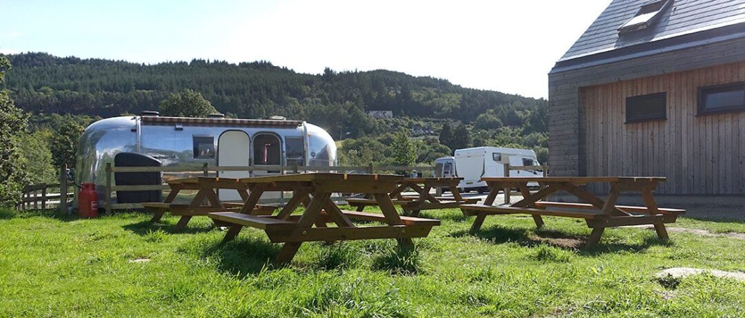 Campingplatz Loch Ness Schottland