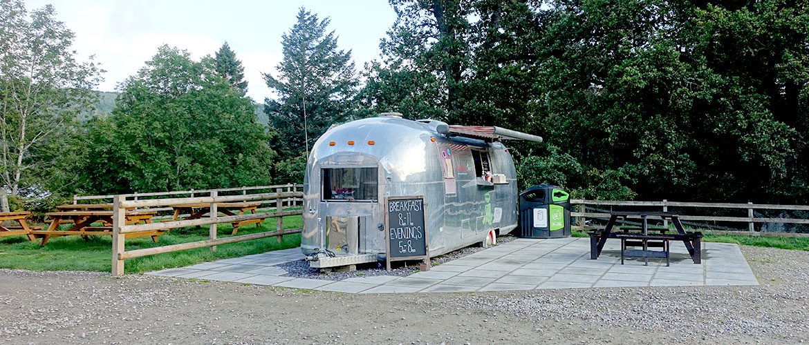 Campingplatz Loch Ness Schottland