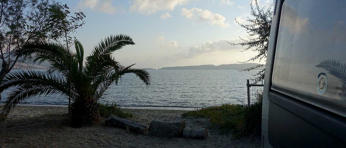 Campingplatz Navarino Griechenland Peloponnes