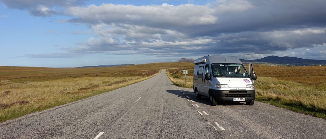 Campingplatz Roadtrip NC500 Schottland