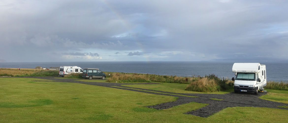 Campingplatz Roadtrip NC500 Schottland