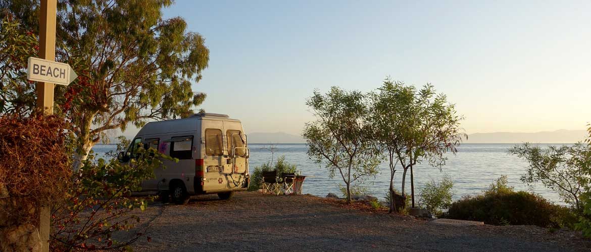 Campingplatz Tserfos Griechenland Peloponnes