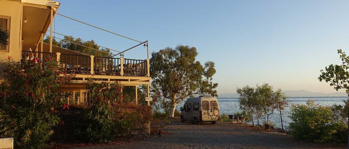 Campingplatz Tserfos Griechenland Peloponnes