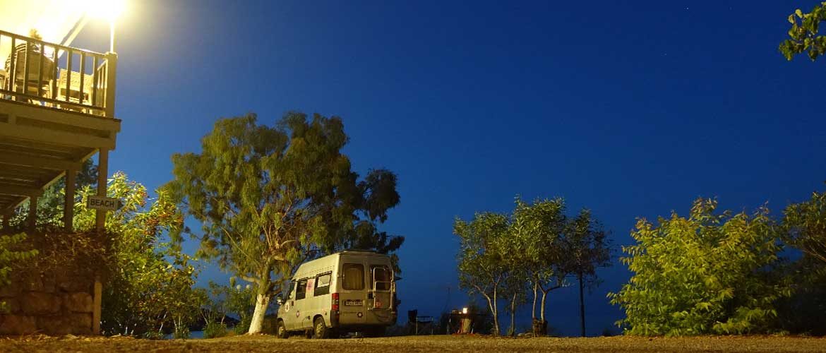 Campingplatz Tserfos Griechenland Peloponnes