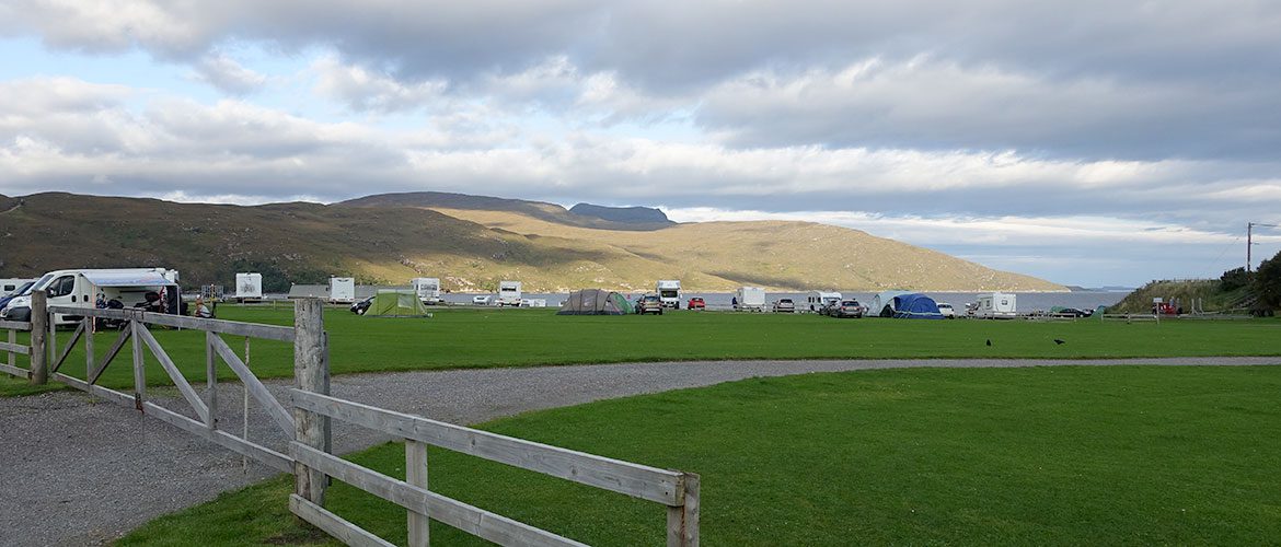 Campingplatz Ullapool NC500 Schottland