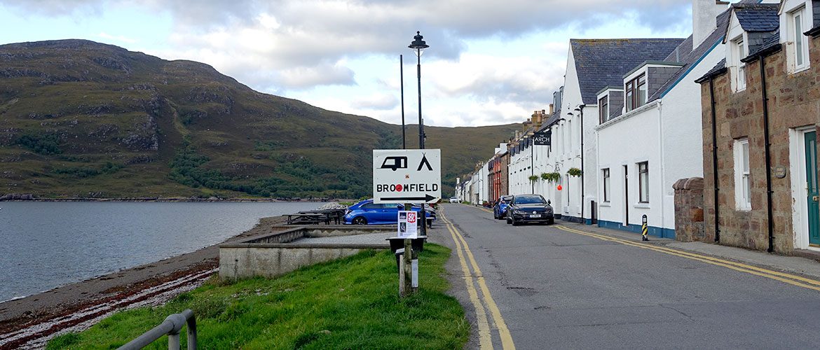 Campingplatz Ullapool NC500 Schottland