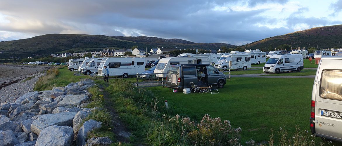 Campingplatz Ullapool NC500 Schottland