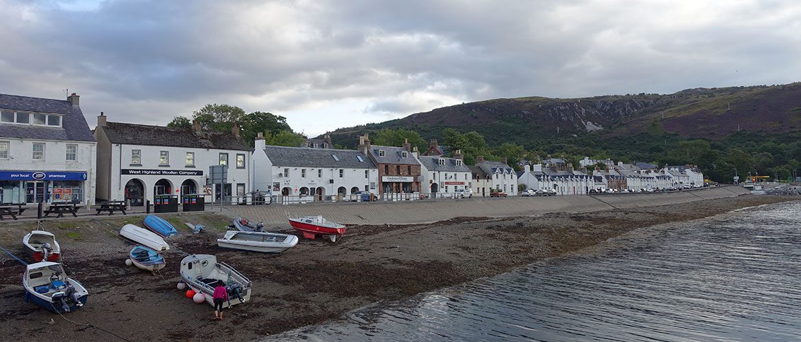 Campingplatz Ullapool NC500 Schottland