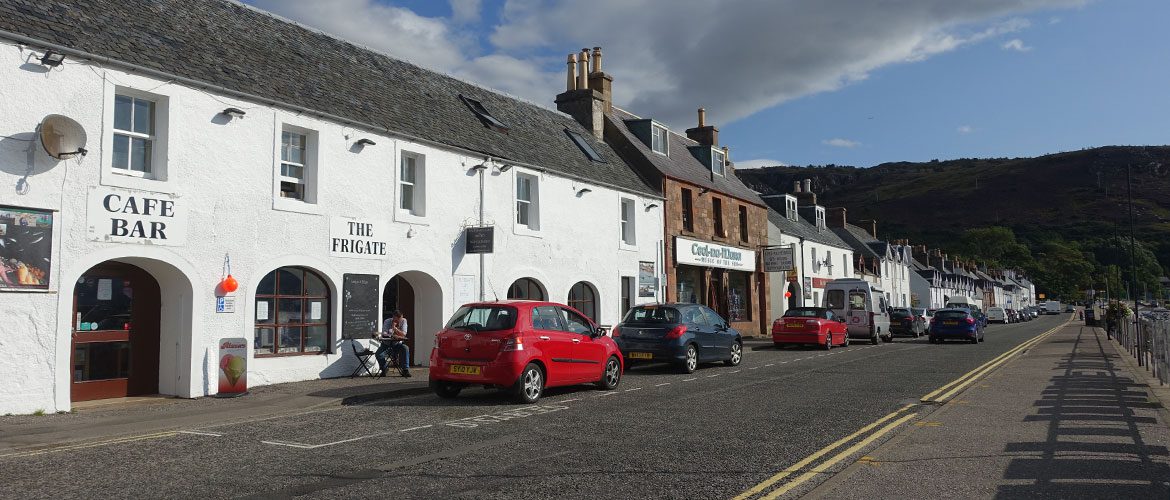 Campingplatz Ullapool NC500 Schottland