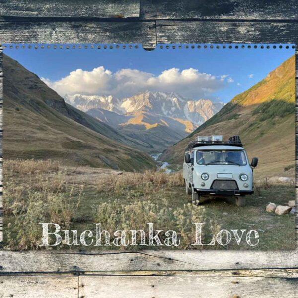 Fotokalender UAZ Buchanka Wohnmobil Van