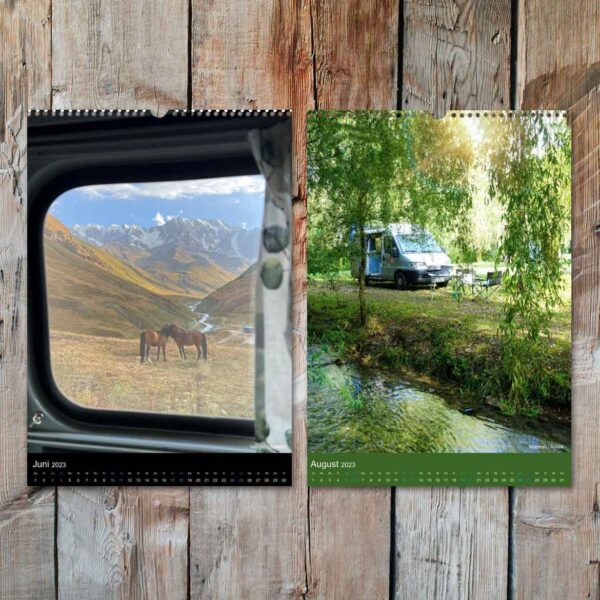 Fotokalender Wohnmobil Van Camping