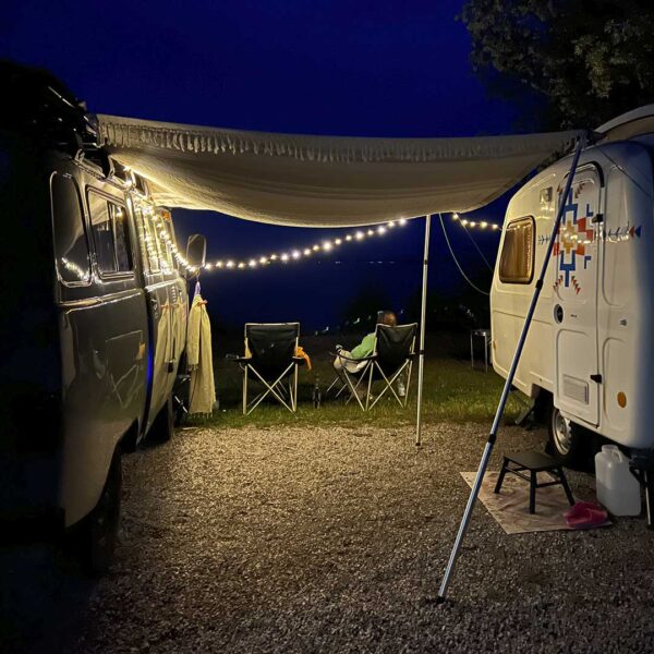 Schöne Lichterkette dimmbar für Vanlife, Camping, Roadtrip