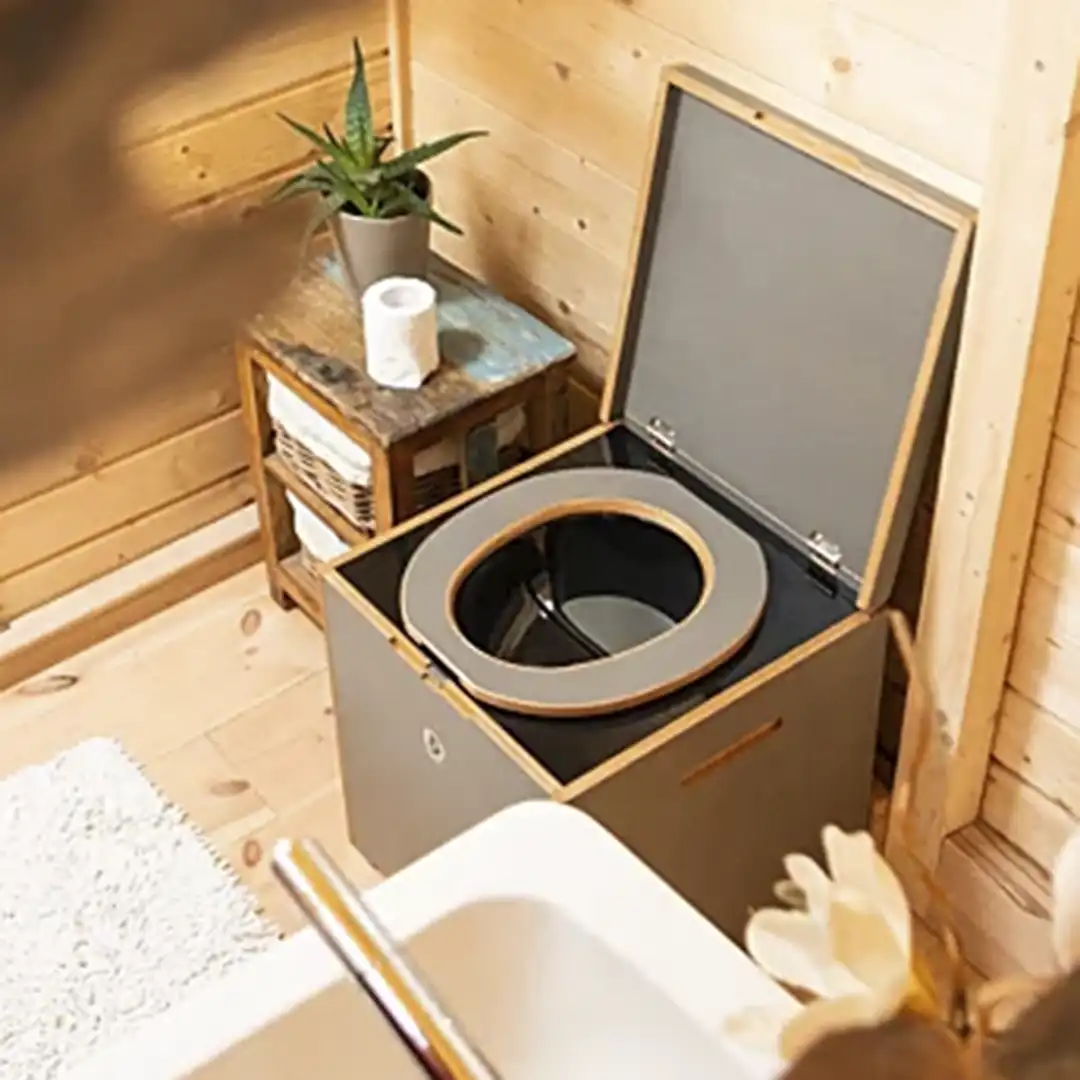 Trockentrenntoilette Komposttoilette Campingtoilette Fancyloo im Van oder Wohnmobil