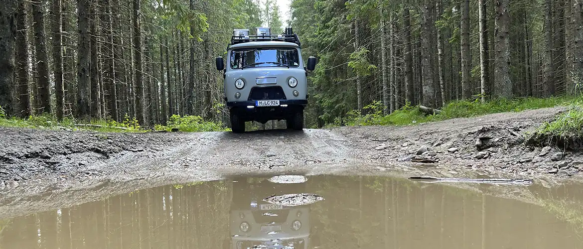 Offroad Wohnmobil Van