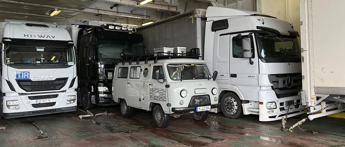 Fähre Bulgarien Georgien über das Schwarze Meer mit Black Sea Ferry Services