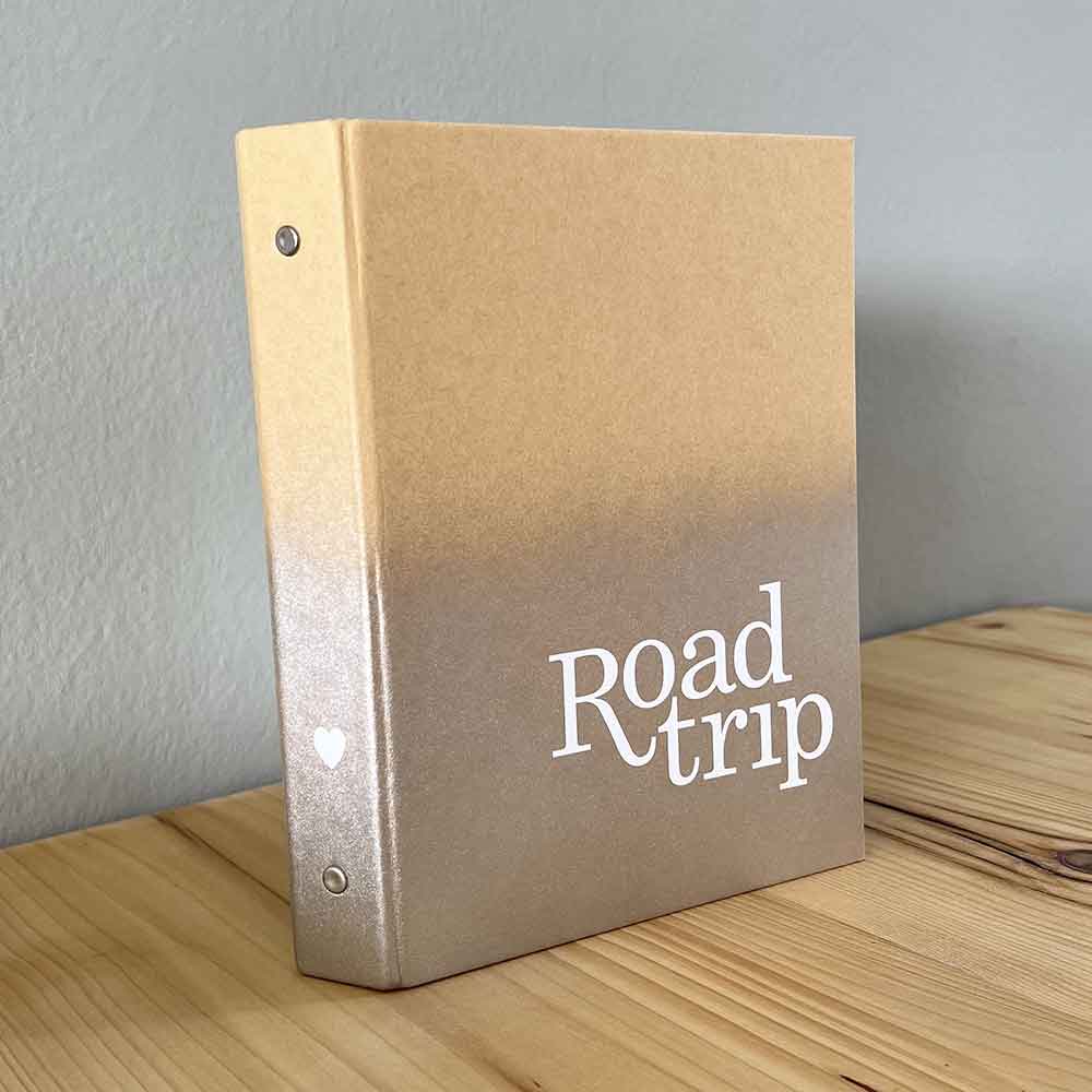 Reisetagebuch in A5 Ordner für Deinen Roadtrip
