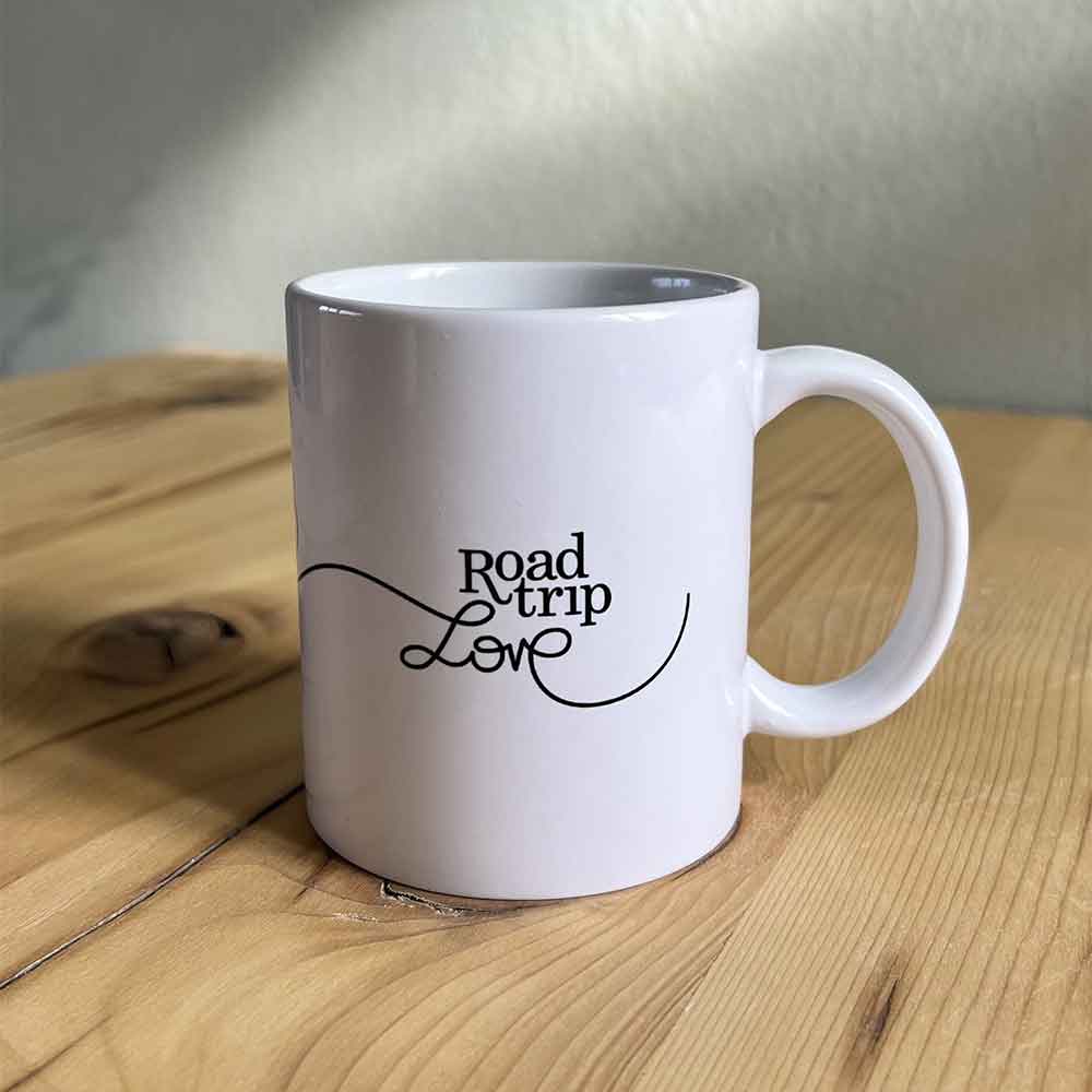 Roadtrip Love Tasse als Geschenk für Camping