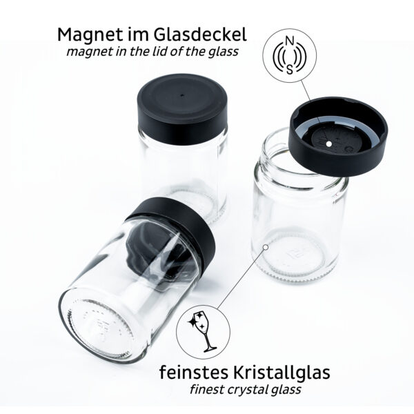 Magnetische Gewürzgläser im Wohnmobil und Van