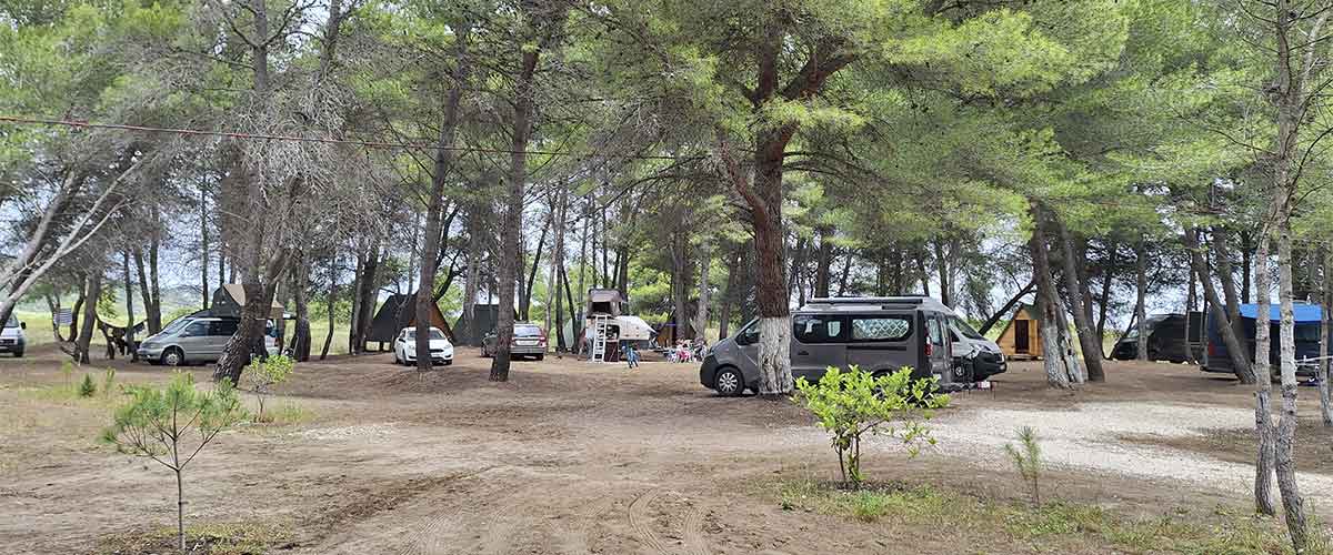 Eco Camping Valona in Albanien nahe Vlore beim Meer