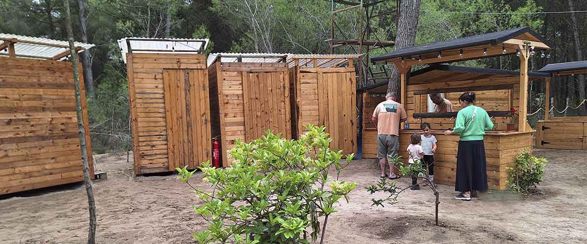 Eco Camping Valona in Albanien nahe Vlore beim Meer