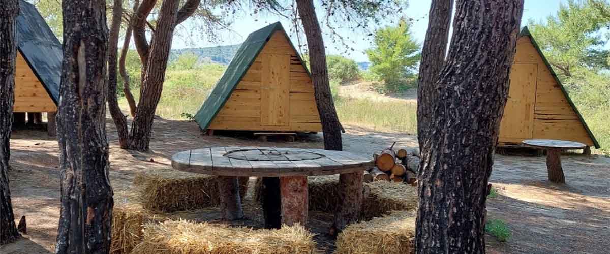 Eco Camping Valona in Albanien nahe Vlore beim Meer