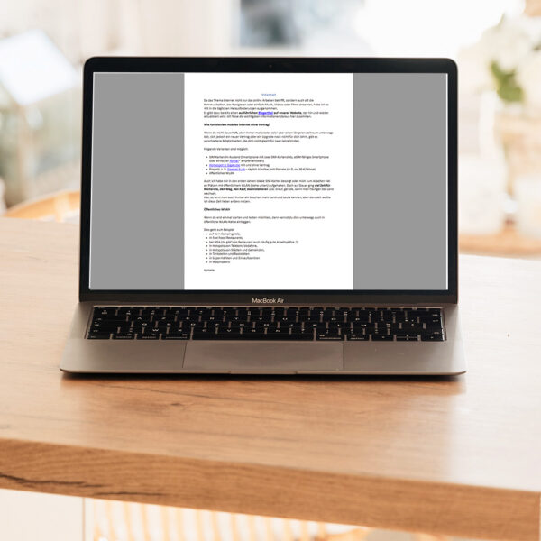 Camp & Work eBook mit Tipps zum Arbeiten unterwegs / digitaler Nomade