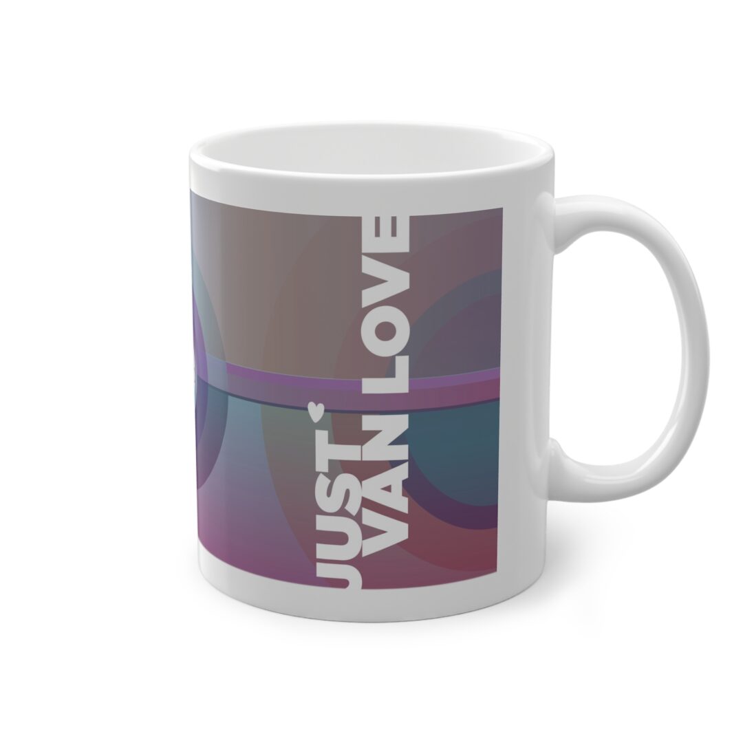RoadtripLove Keramiktasse für Camping, Roadtrip und Vanlife