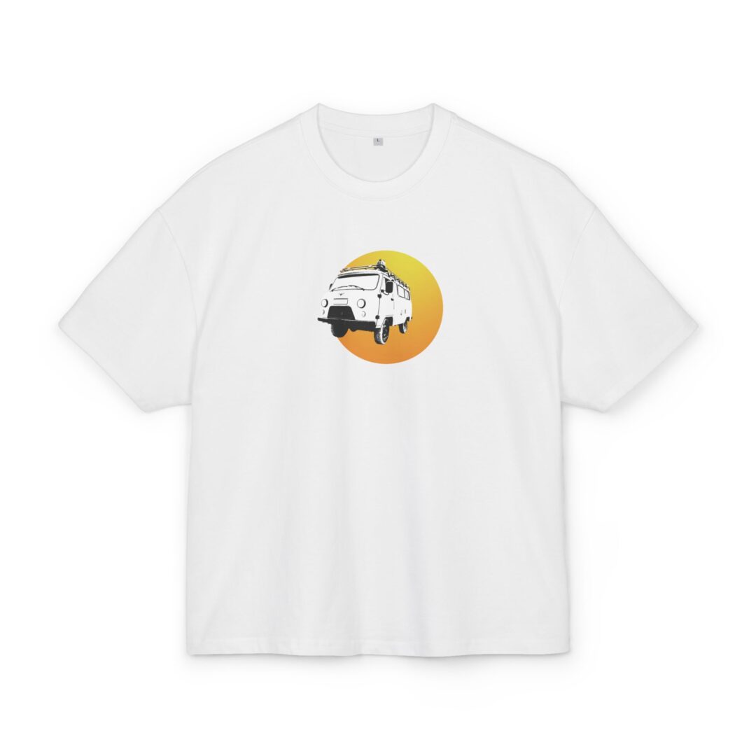 UAZ Buchanka in der Sonne für Hoodie, Shirt, Tasse und RoadtripLove Merchandising