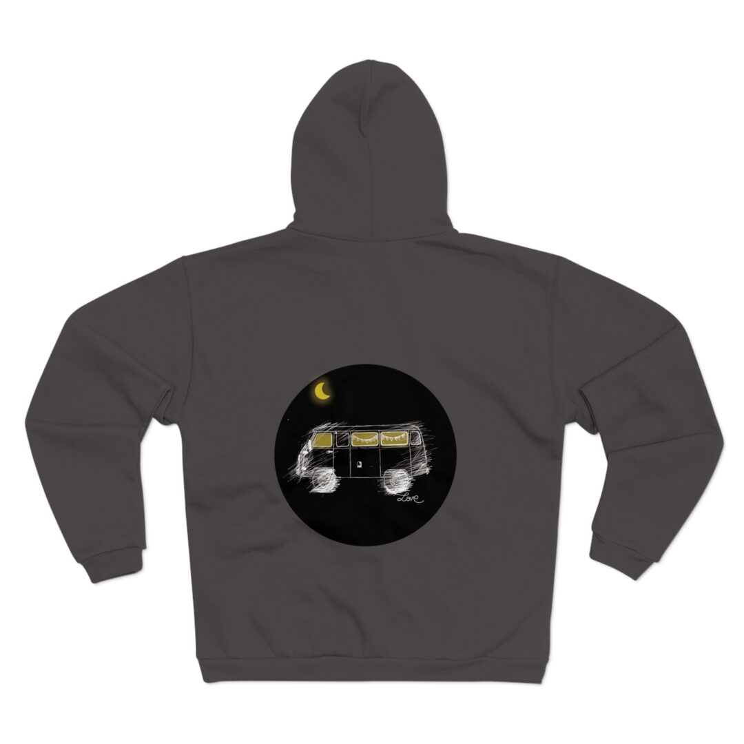 UAZ Buchanka bei Nacht als Skizze für Hoodie, Shirt, Tasse, Merchandising