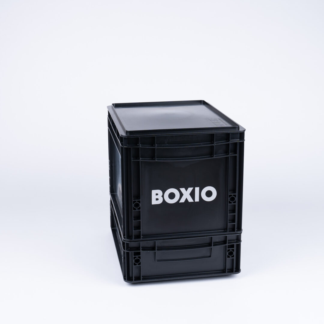Trockentrenntoilette / Trenntoilette Eurobox Boxio für Van, Wohnmobil und Camper beim Camping