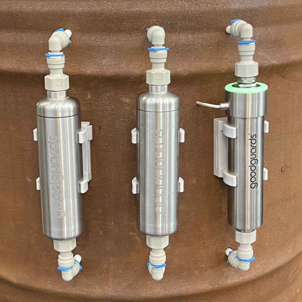 Das Wasserfilter System GoodGuards sorgt für gesundes Trinkwasser im Wohnmobil, Camper und Van