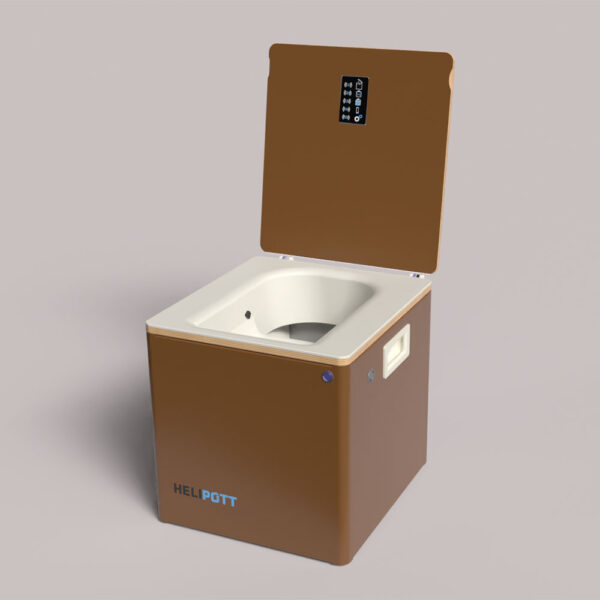 Die Komposttoilette bzw. Trockentrenntoilette Helipott ist die umweltfreundliche Campingtoilette im Wohnmobil