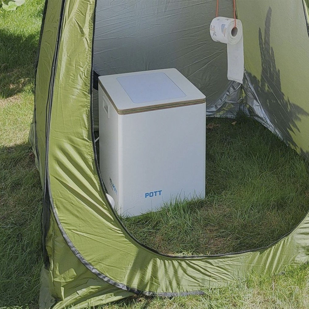 Die Komposttoilette bzw. Trockentrenntoilette Helipott ist die umweltfreundliche Campingtoilette im Wohnmobil