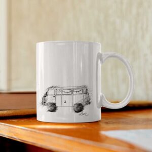 UAZ Buchanka Skizze für Hoodie, Shirt, Tasse und RoadtripLove Merchandising
