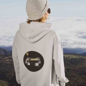 UAZ Buchanka bei Nacht als Skizze für Hoodie, Shirt, Tasse, Merchandising