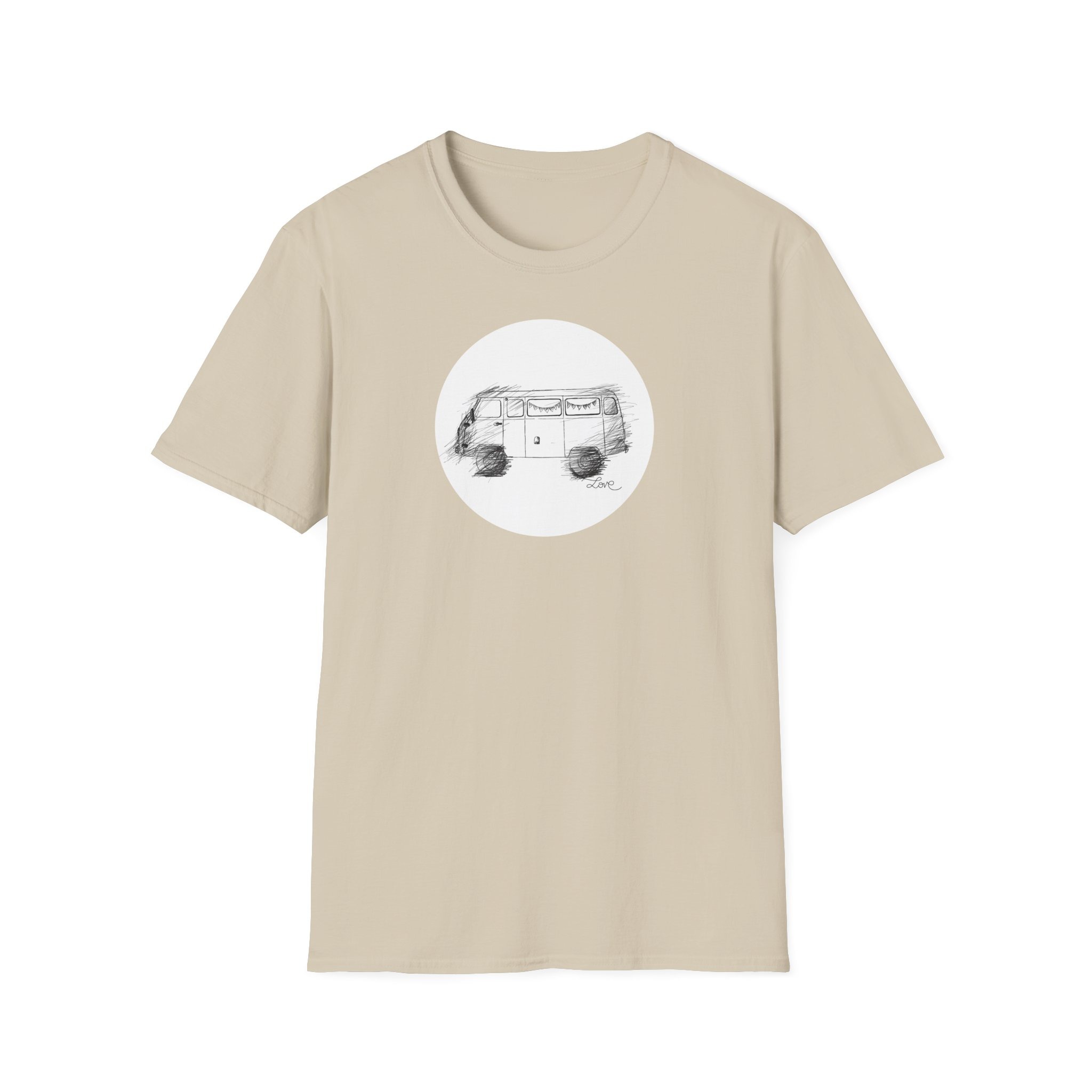 Cooles Shirt mit Handzeichnung UAZ Buchanka